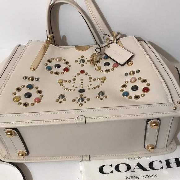 Coach Dreamer Chalk multicolor Resin studded bag - Picture 8 of 8